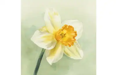 march birth flower tattoo idea