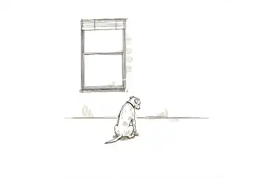 Dogs in grief