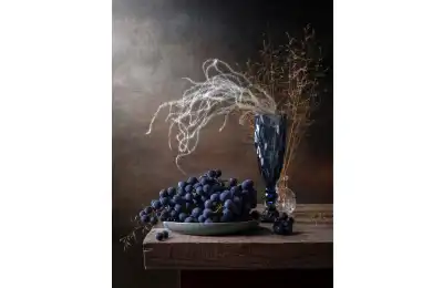 grapes in art