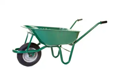 Breaking up a dog fight with the wheelbarrow method