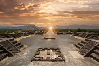 Ruins of the Teotihuacan