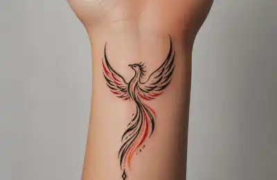 Phoenix Tattoo Meaning by Placement