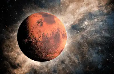 An image of planet mars