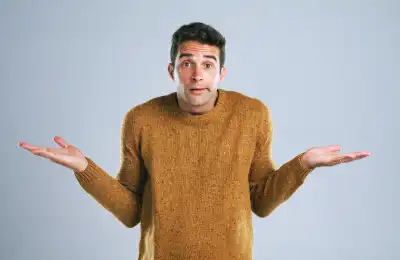 Image of someone being forgetful.