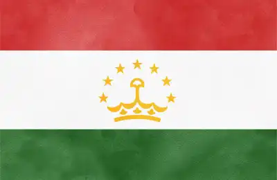 Tajikistan flag.