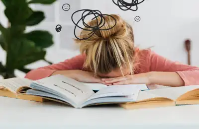 An image of someone experiencing burnout.