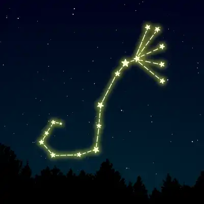 Scorpius constellation