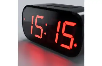 15:15 on a digital clock