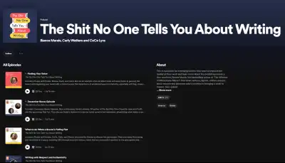 The Sh*t No One Tells You About Writing podcast