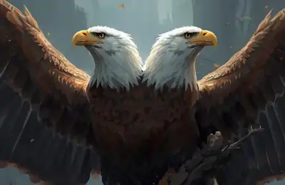 Albanian two-headed Eagle