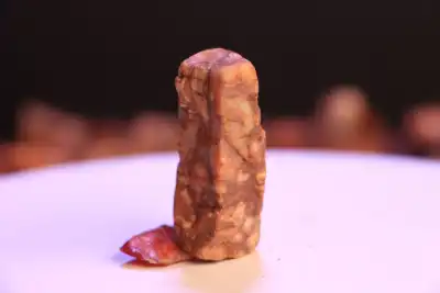 A raw piece of Orange Moonstone