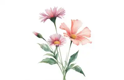 september birth flower tattoo idea