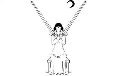 Two of Swords Symbolism and Rider-Waite Imagery