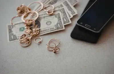 Money and jewelry representing materialism