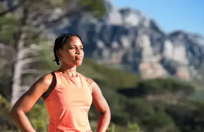 An image of a motivated person.