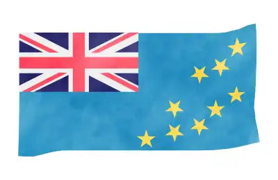 Tuvalu flag.
