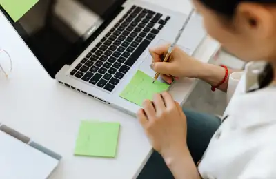 finance post it notes