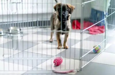 Use Crate Training to Help with Alone Time