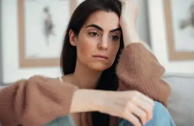 Image of someone overthinking.