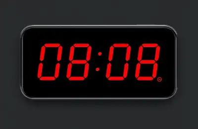 0808 on digital clock