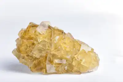 Yellow fluorite
