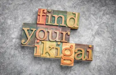 Image saying 'find your ikigai.'