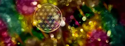 Flower of Life healing symbol.