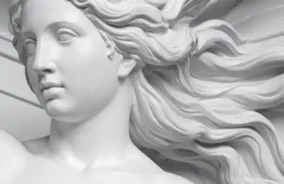 Aphrodite white statue
