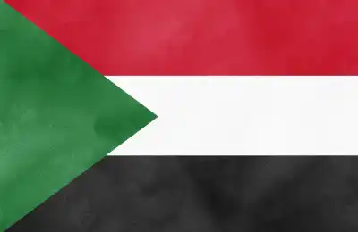 Sudan flag.