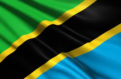 Tanzania flag.
