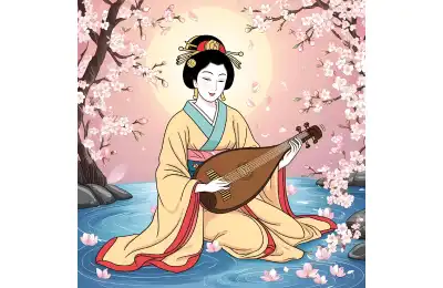 Benzaiten: The Goddess of Music and Knowledge
