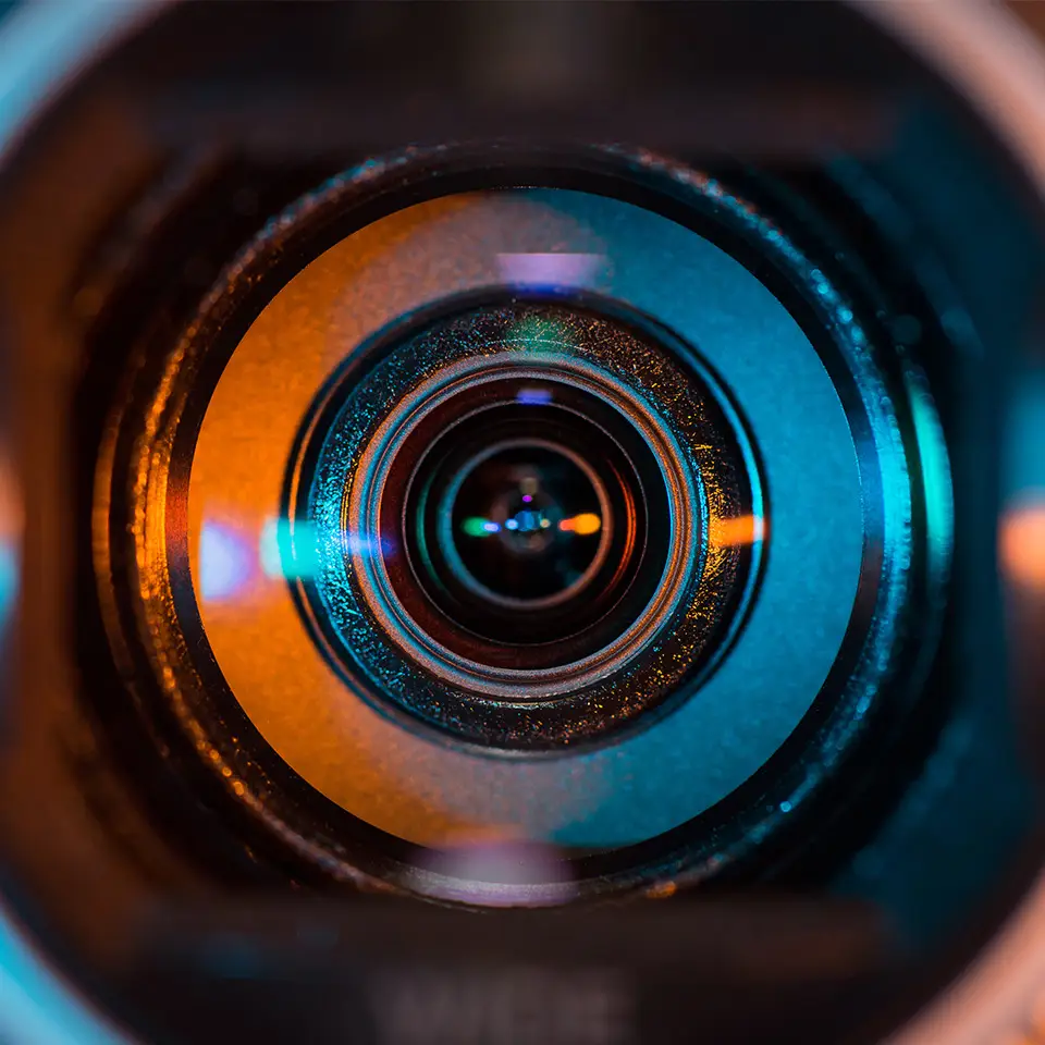 Movie camera lens