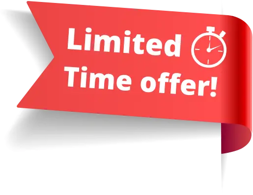Limited Time Offer ribbon