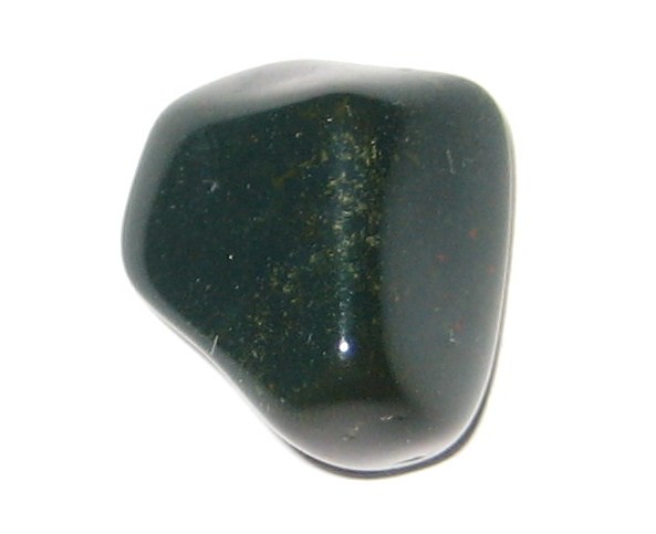 A bloodstone crystal
