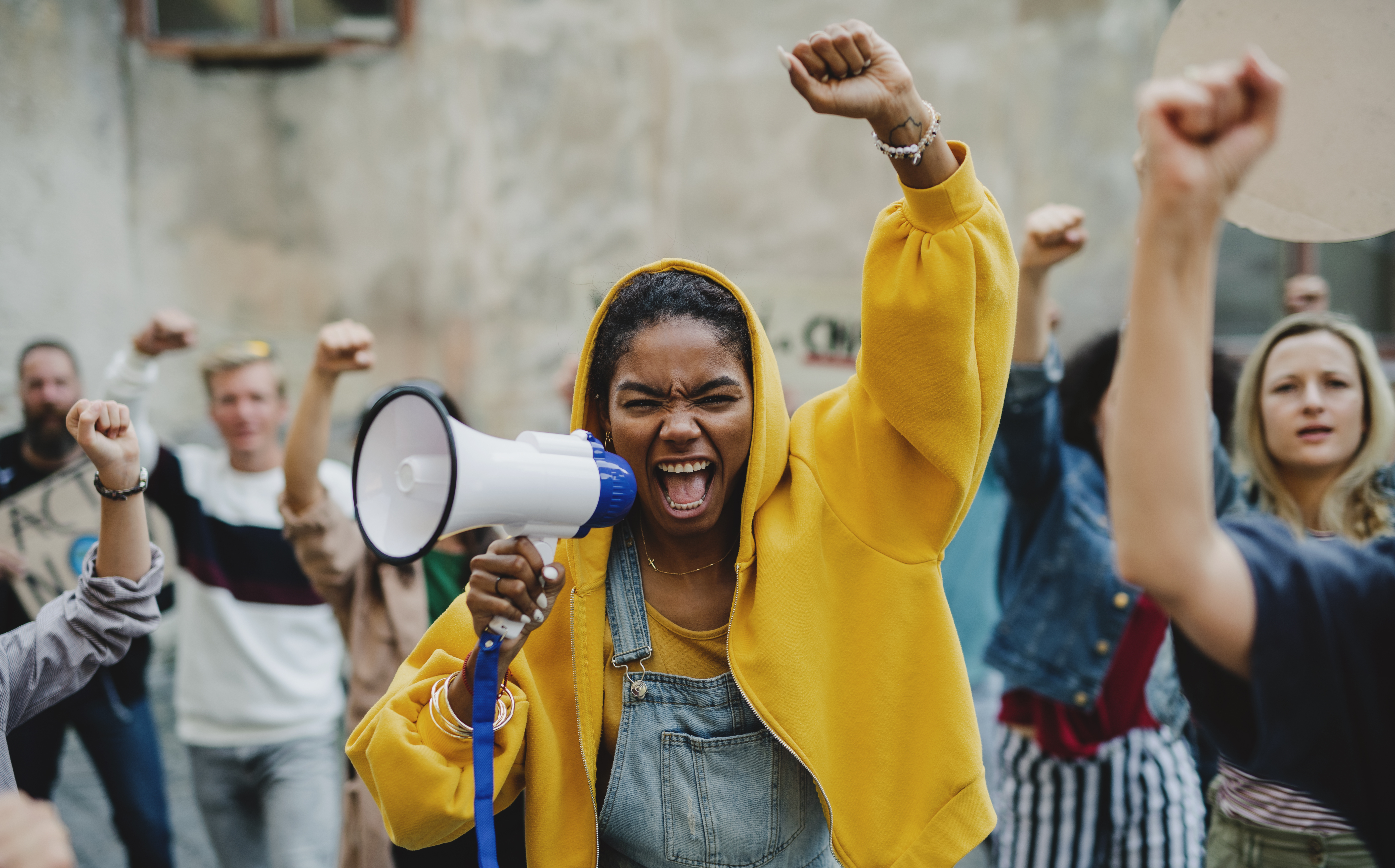 Empowering feminist march, 4th wave feminism