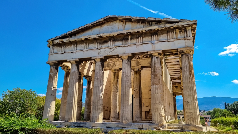 The temple of Hephaestus