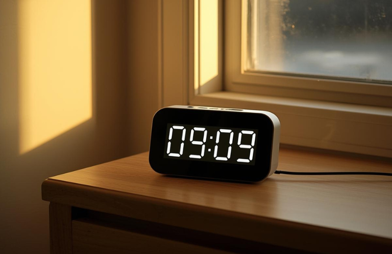 0909 on digital clock