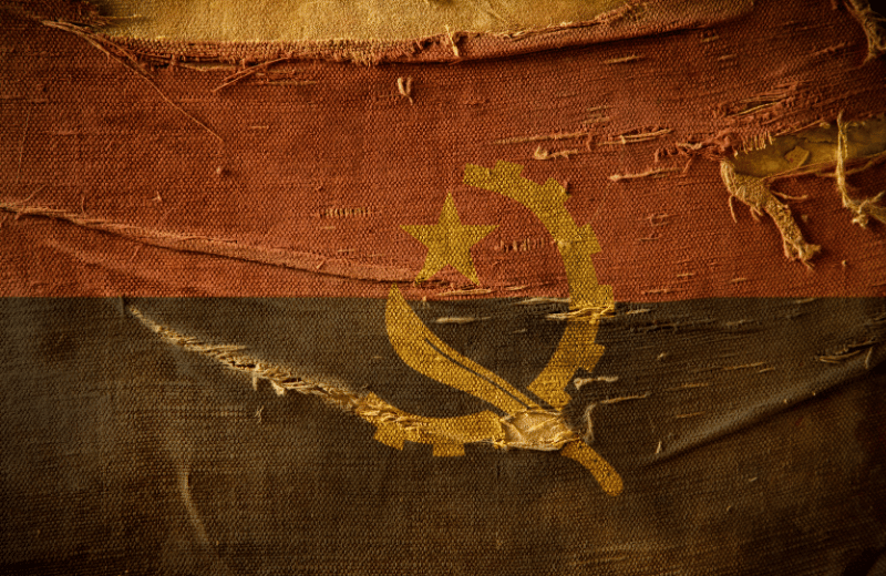 old angolan flag