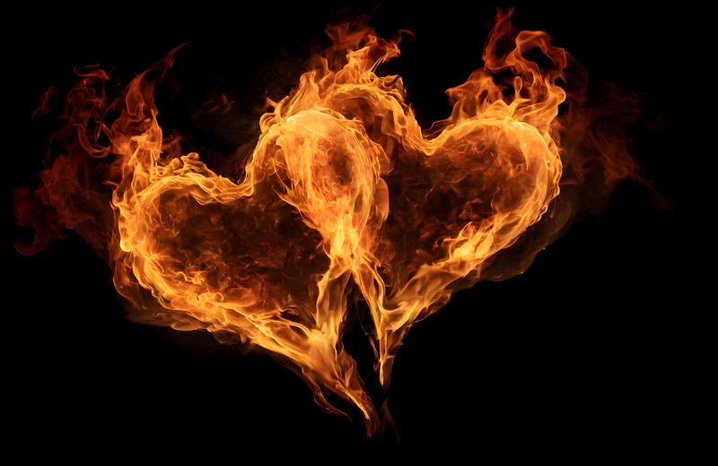 twin flame hearts