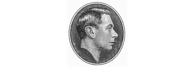 Portrait of King George VI Portrait of King George VI