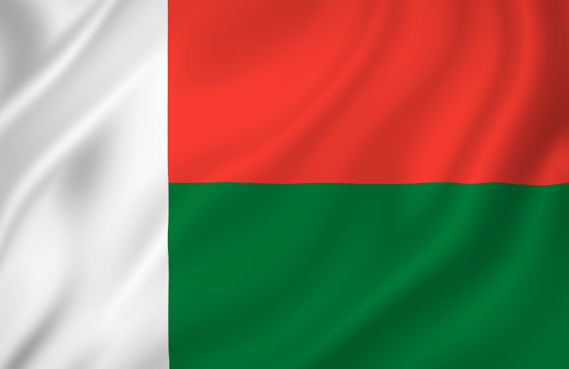 Madagascar flag