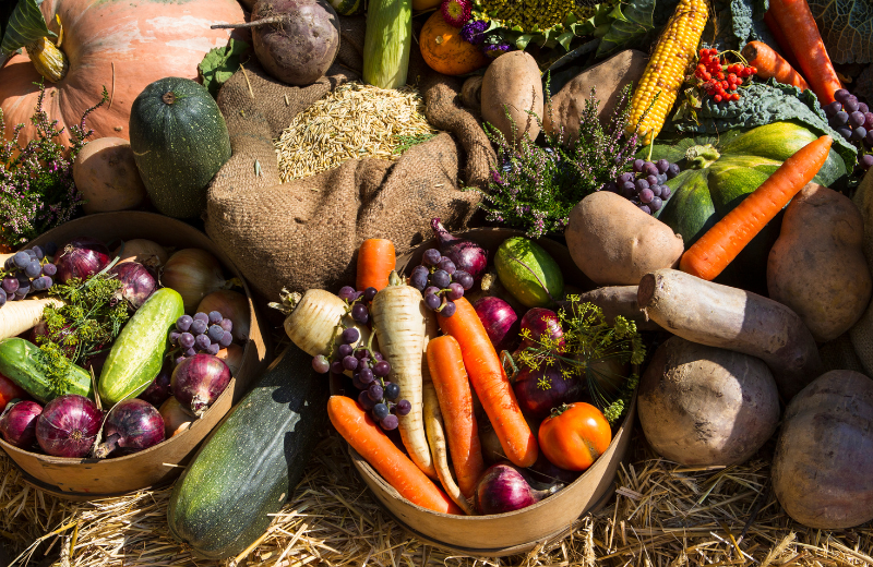 Image of harvesting.