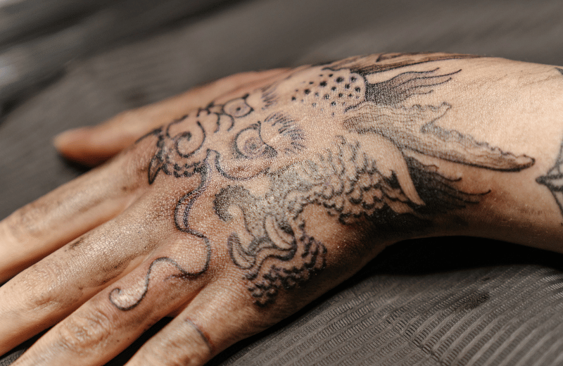 Dragon Tattoo Meaning by Placement