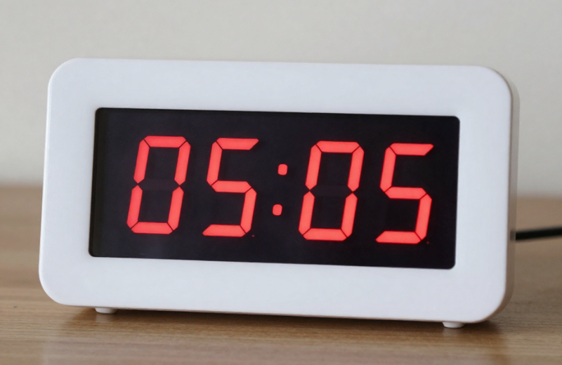0505 on digital clock