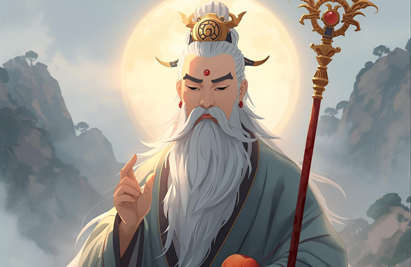 Jurōjin: God of Longevity and Good Health