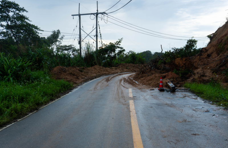 Monsoon mudslide