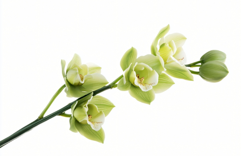 Green Orchids