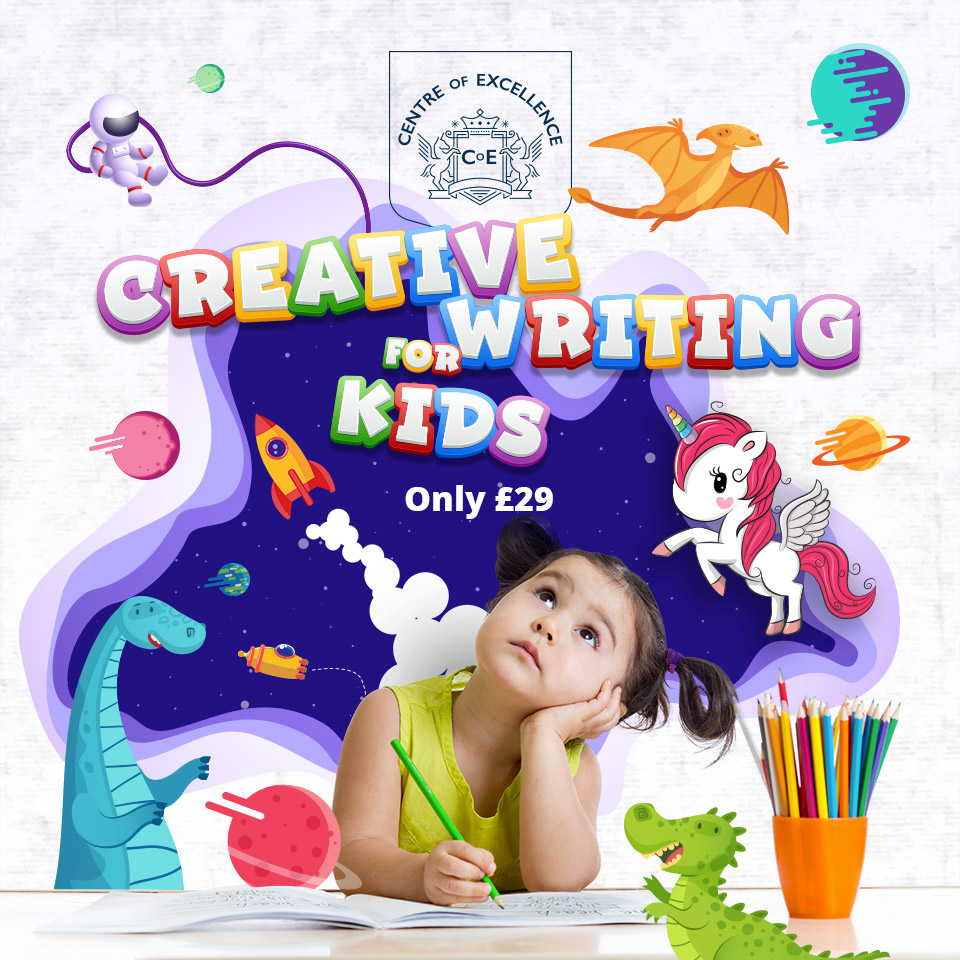 Creative Writing for Kids Course Centre of Excellence