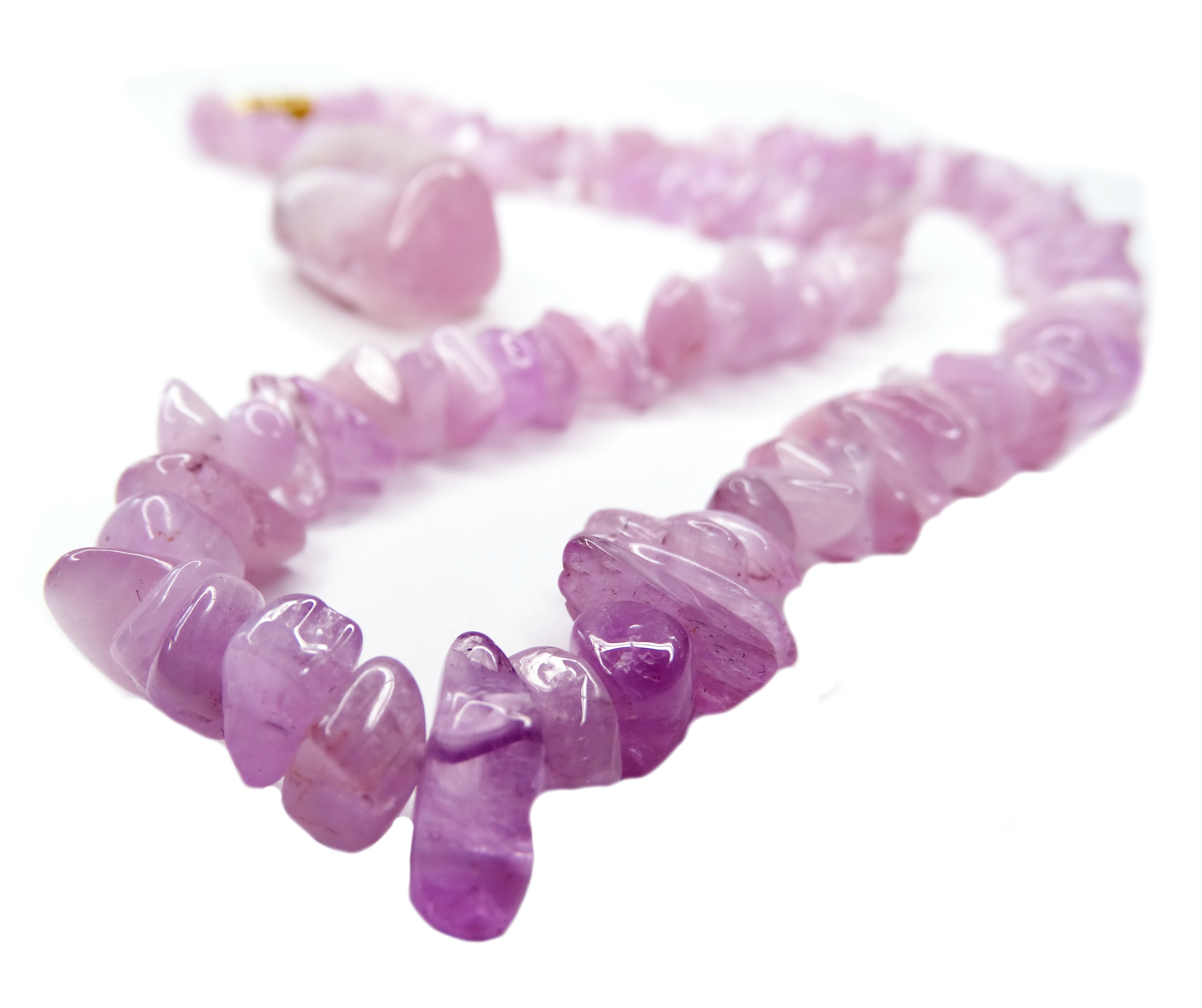 Kunzite necklace