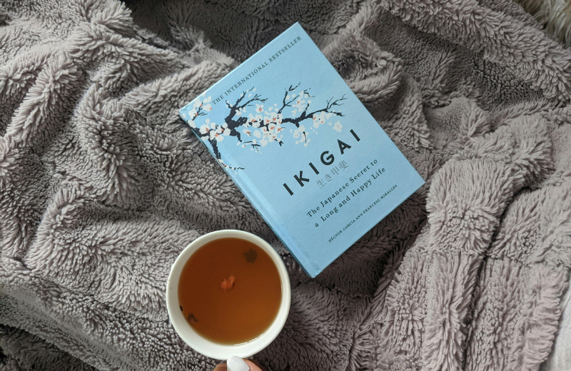 Image of the ikigai book.